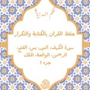حفظ سورة الكهف، النور، يس، الفتح، الرحمن، الواقعة، الملك